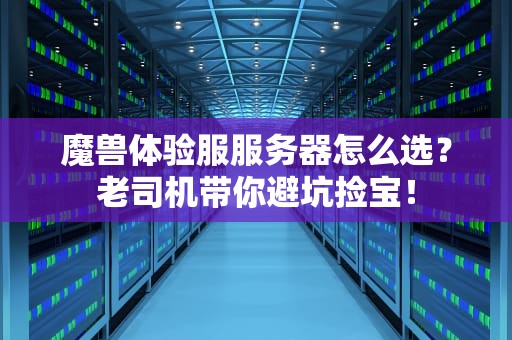 魔兽体验服服务器怎么选？老司机带你避坑捡宝！