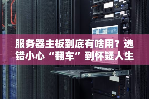 服务器主板到底有啥用？选错小心“翻车”到怀疑人生！