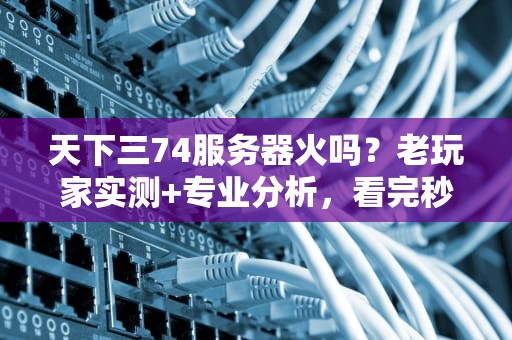 天下三74服务器火吗？老玩家实测+专业分析，看完秒懂！