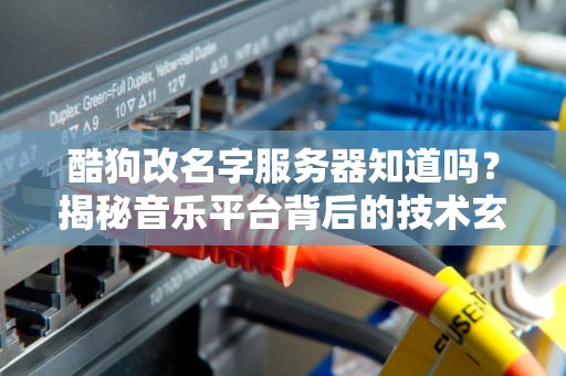 酷狗改名字服务器知道吗？揭秘音乐平台背后的技术玄机！