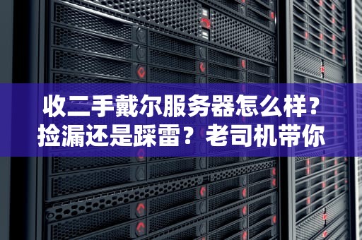 收二手戴尔服务器怎么样？捡漏还是踩雷？老司机带你避坑指南！