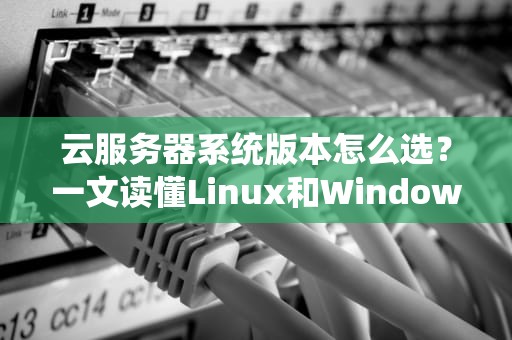 云服务器系统版本怎么选？一文读懂Linux和Windows的“爱恨情仇”