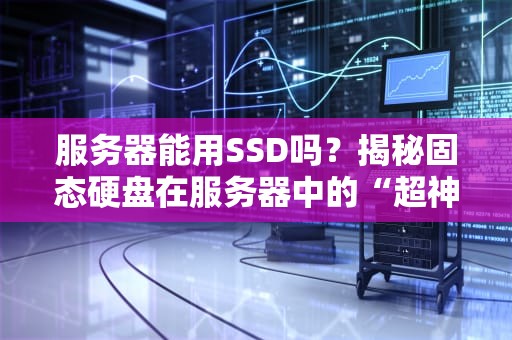 服务器能用SSD吗？揭秘固态硬盘在服务器中的“超神”表现！