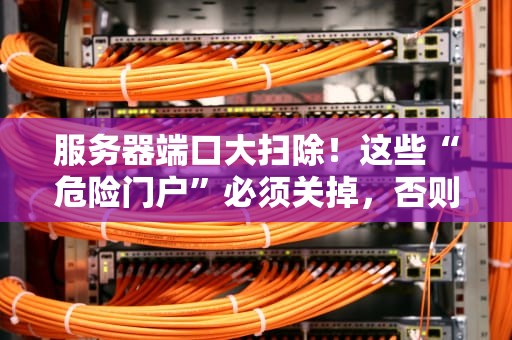 服务器端口大扫除！这些“危险门户”必须关掉，否则黑客天天串门！