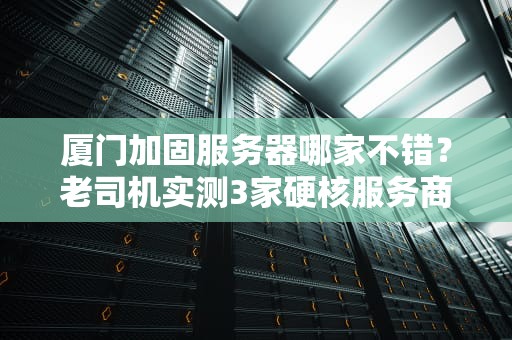 厦门加固服务器哪家不错？老司机实测3家硬核服务商，避坑指南来了！
