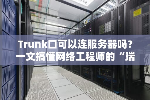 Trunk口可以连服务器吗？一文搞懂网络工程师的“瑞士军刀”用法！