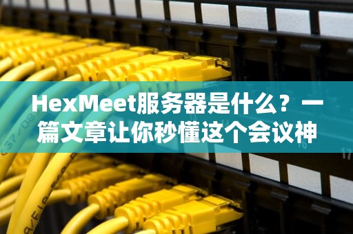 HexMeet服务器是什么？一篇文章让你秒懂这个会议神器！