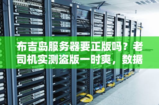 布吉岛服务器要正版吗？老司机实测盗版一时爽，数据火葬场！