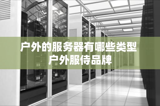 户外的服务器有哪些类型 户外服侍品牌