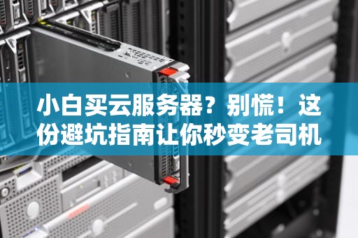 小白买云服务器？别慌！这份避坑指南让你秒变老司机