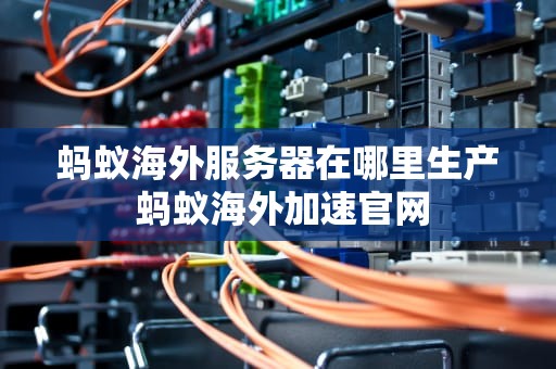 蚂蚁海外服务器在哪里生产 蚂蚁海外加速官网