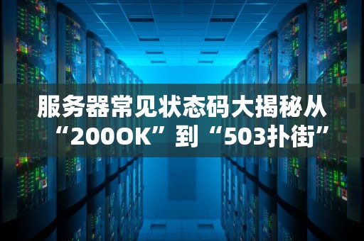 服务器常见状态码大揭秘从“200OK”到“503扑街”的爆笑生存指南
