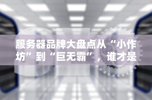 服务器品牌大盘点从“小作坊”到“巨无霸”，谁才是你的菜？