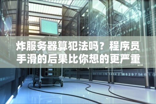 炸服务器算犯法吗？程序员手滑的后果比你想的更严重！
