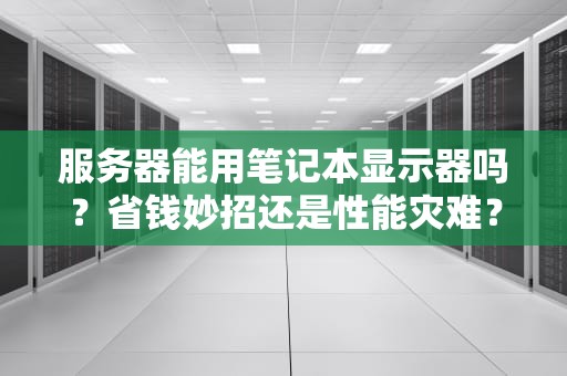 服务器能用笔记本显示器吗？省钱妙招还是性能灾难？