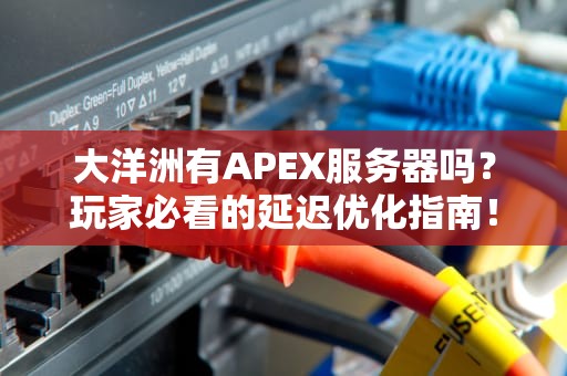 大洋洲有APEX服务器吗？玩家必看的延迟优化指南！