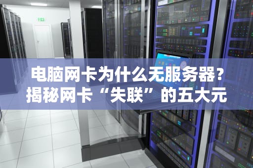 电脑网卡为什么无服务器？揭秘网卡“失联”的五大元凶！