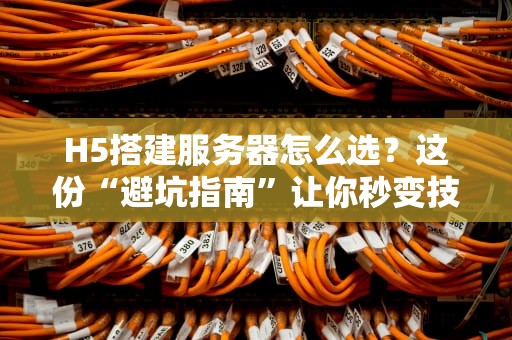 H5搭建服务器怎么选？这份“避坑指南”让你秒变技术老司机！