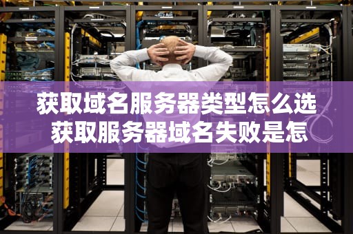 获取域名服务器类型怎么选 获取服务器域名失败是怎么回事