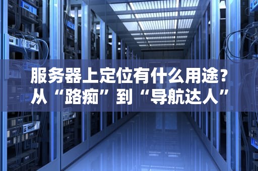 服务器上定位有什么用途？从“路痴”到“导航达人”的逆袭之路