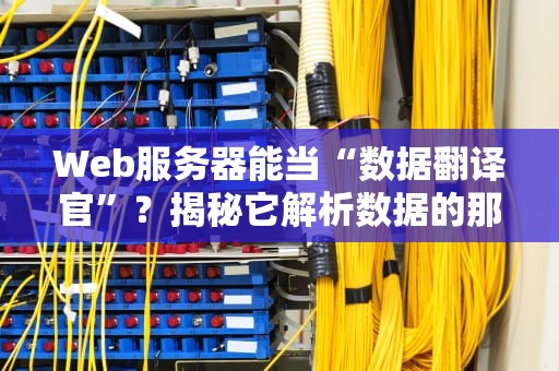 Web服务器能当“数据翻译官”？揭秘它解析数据的那些骚操作！