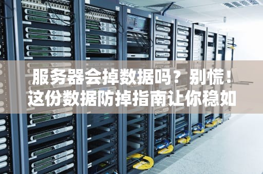 服务器会掉数据吗？别慌！这份数据防掉指南让你稳如老狗