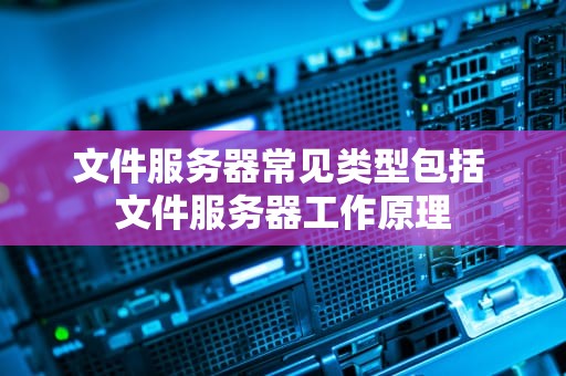 文件服务器常见类型包括 文件服务器工作原理