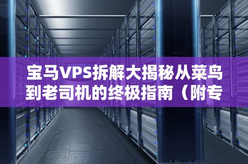 宝马VPS拆解大揭秘从菜鸟到老司机的终极指南（附专业工具推荐）