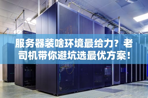 服务器装啥环境最给力？老司机带你避坑选最优方案！