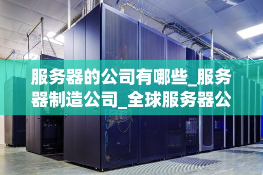 服务器的公司有哪些_服务器制造公司_全球服务器公司概览