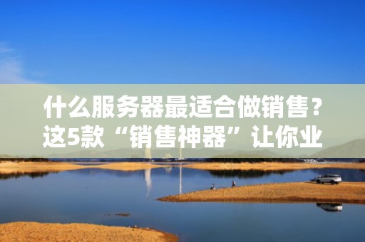 什么服务器最适合做销售？这5款“销售神器”让你业绩翻倍！