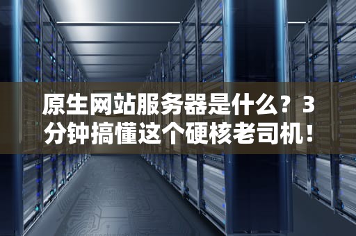 原生网站服务器是什么？3分钟搞懂这个硬核老司机！