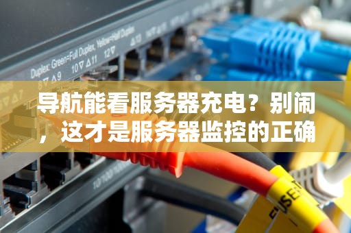 导航能看服务器充电？别闹，这才是服务器监控的正确姿势！