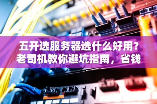 五开选服务器选什么好用？老司机教你避坑指南，省钱又省心！