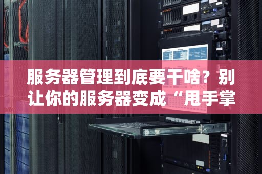 服务器管理到底要干啥？别让你的服务器变成“甩手掌柜”！