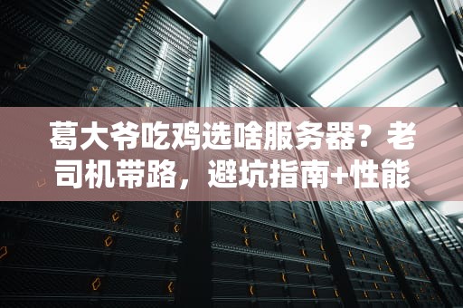 葛大爷吃鸡选啥服务器？老司机带路，避坑指南+性能实测！