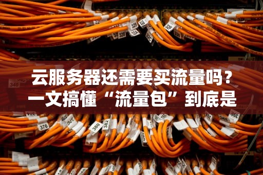 云服务器还需要买流量吗？一文搞懂“流量包”到底是不是智商税！