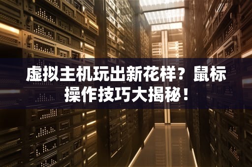 虚拟主机玩出新花样？鼠标操作技巧大揭秘！