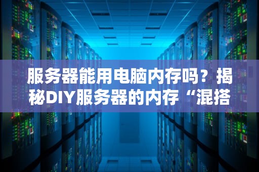 服务器能用电脑内存吗？揭秘DIY服务器的内存“混搭”陷阱！