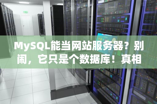 MySQL能当网站服务器？别闹，它只是个数据库！真相科普+专业测评