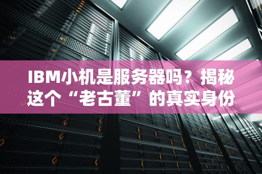 IBM小机是服务器吗？揭秘这个“老古董”的真实身份！