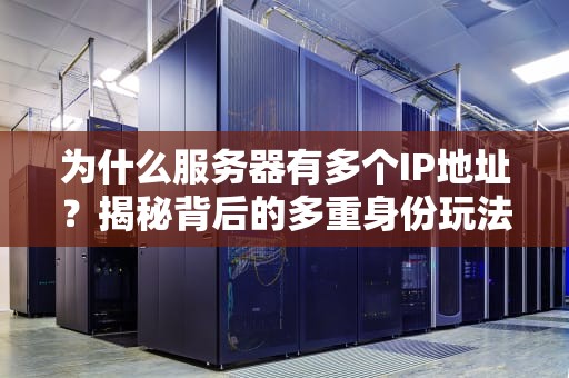 为什么服务器有多个IP地址？揭秘背后的多重身份玩法