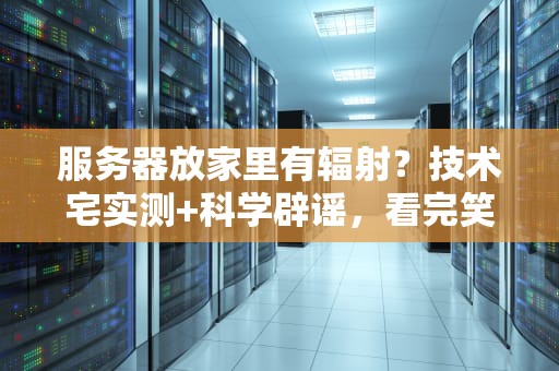 服务器放家里有辐射？技术宅实测+科学辟谣，看完笑出猪叫！