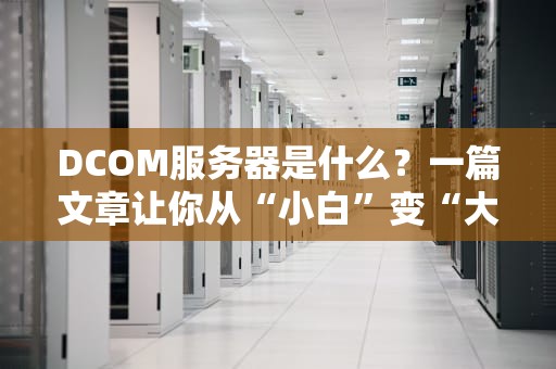 DCOM服务器是什么？一篇文章让你从“小白”变“大神”（附实战测评）