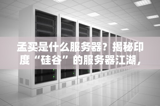 孟买是什么服务器？揭秘印度“硅谷”的服务器江湖，看完笑出腹肌！