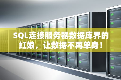 SQL连接服务器数据库界的红娘，让数据不再单身！