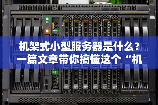 机架式小型服务器是什么？一篇文章带你搞懂这个“机房小钢炮”！