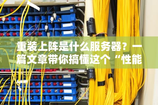 重装上阵是什么服务器？一篇文章带你搞懂这个“性能怪兽”的底细！
