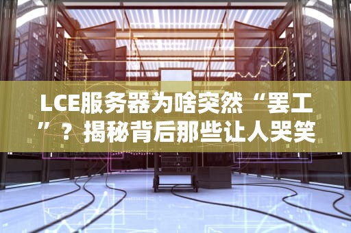 LCE服务器为啥突然“罢工”？揭秘背后那些让人哭笑不得的原因！