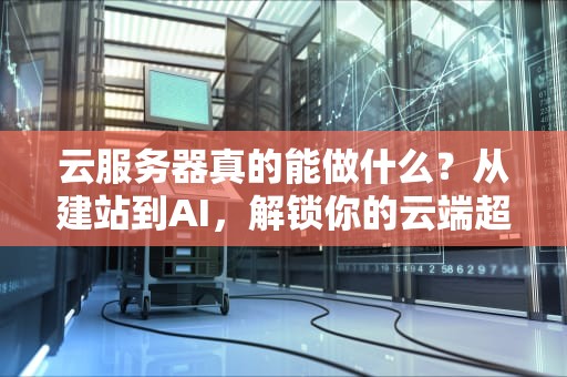 云服务器真的能做什么？从建站到AI，解锁你的云端超能力！